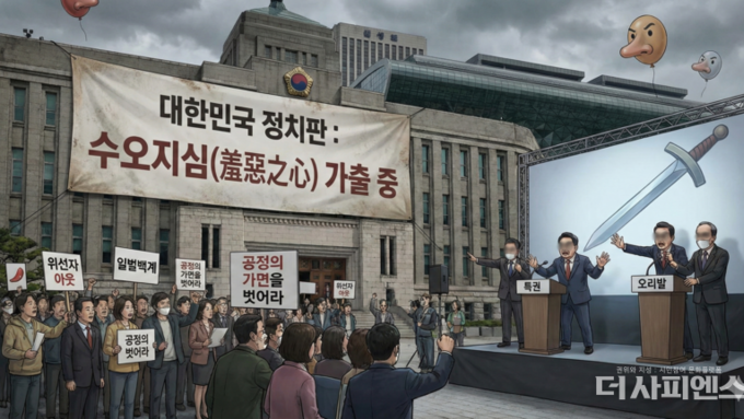 수치(羞恥)를 거세당한 괴물들의 전성시대